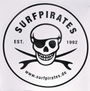SURFPIRATES Sticker Groß