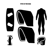 PROLIMIT Kitesurf Boardbag Golf Ultralight