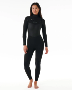 RIP CURL Women Dawn Patrol 5/3 Chest Zip Wetsuit