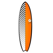 Surfboard TORQ TET 6.6 MOD Fish Checkers