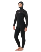 RIP CURL Flashbomb 6/4 Kapuzen-Neoprenanzug mit...