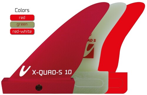 Maui Ultra Fins X-Quad-S 8 FCS green