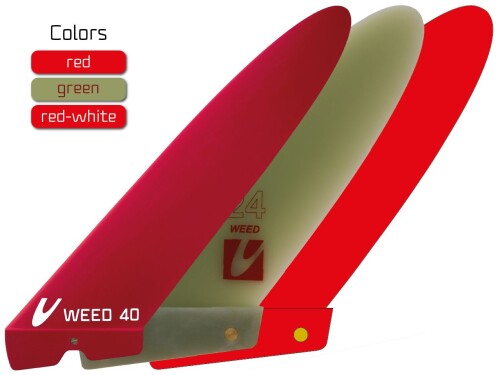 Maui Ultra Fins Weed 24 PB red