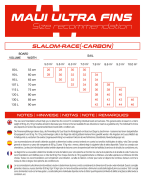 MAUI ULTRA FINS Slalom-Race